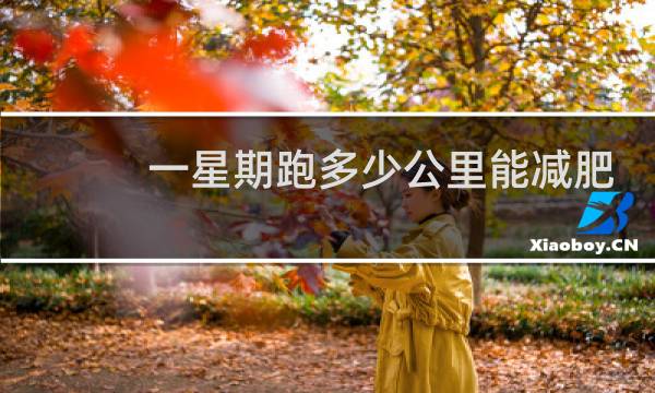一星期跑多少公里能减肥