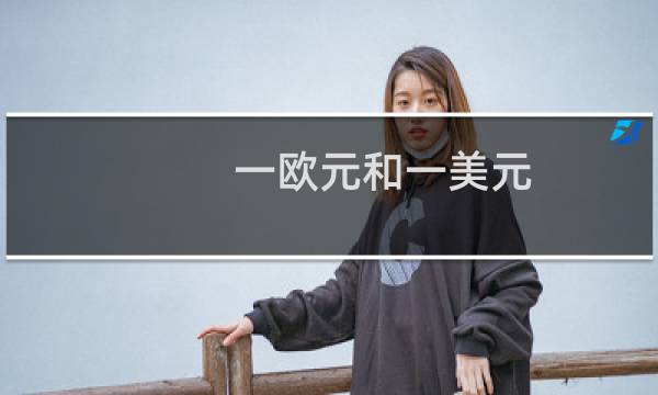 一欧元和一美元图片