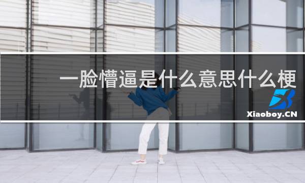 一脸懵逼是什么意思什么梗