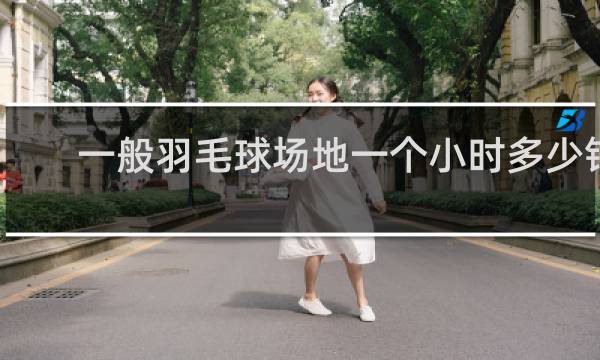 一般羽毛球场地一个小时多少钱