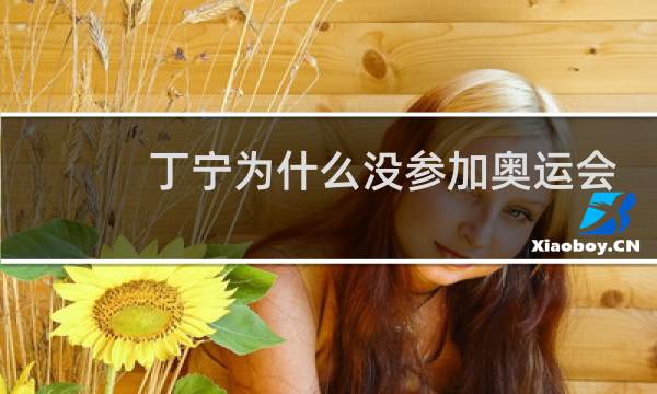 丁宁为什么没参加奥运会