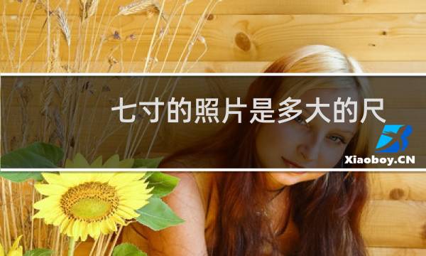 七寸的照片是多大的尺寸（七寸照片的大小尺寸）图片