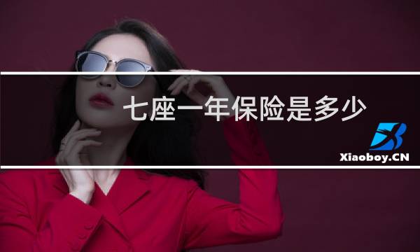 七座一年保险是多少