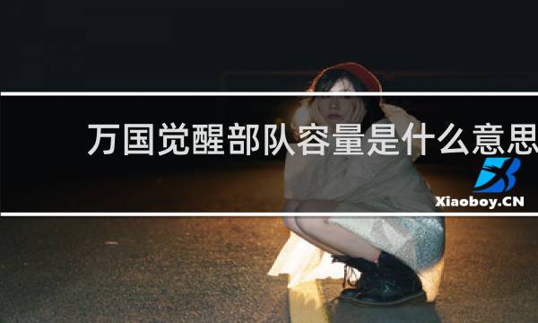 万国觉醒部队容量是什么意思