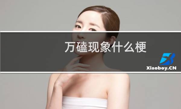 万磕现象什么梗