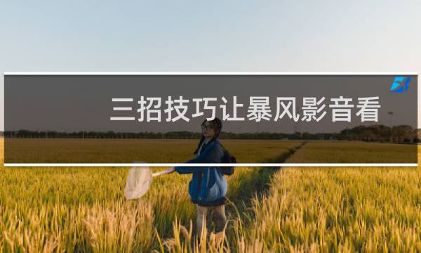 三招技巧让暴风影音看电影更爽更流畅