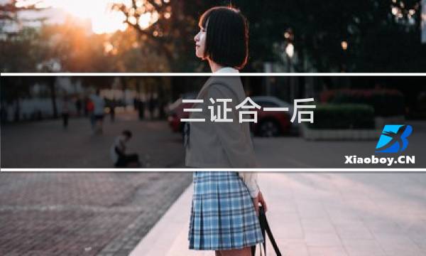 三证合一后，如何修改营业执照号码，法人也变更了