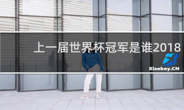 上一届世界杯冠军是谁2018