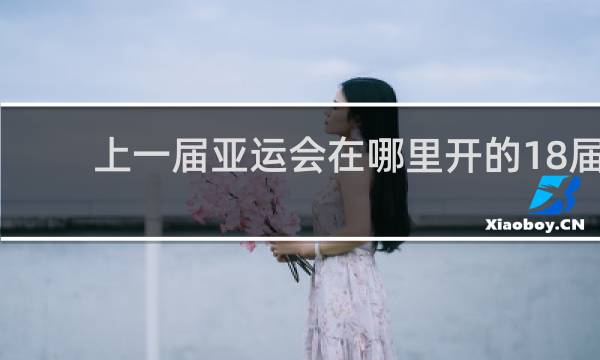 上一届亚运会在哪里开的18届