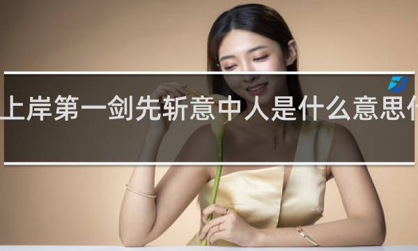 上岸第一剑先斩意中人是什么意思什么梗