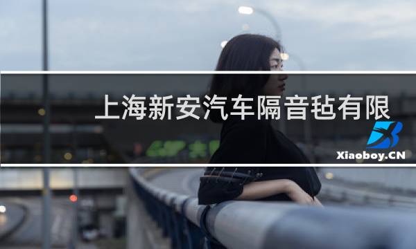 上海新安汽车隔音毡有限公司怎么样图片