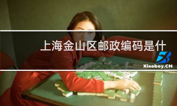 上海金山区邮政编码是什么