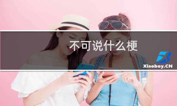不可说什么梗