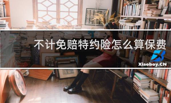 不计免赔特约险怎么算保费图片