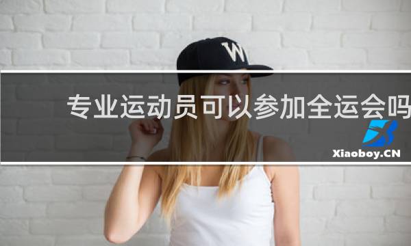 专业运动员可以参加全运会吗