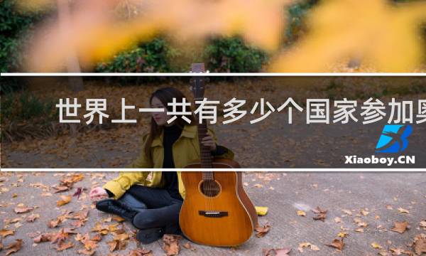 世界上一共有多少个国家参加奥运会