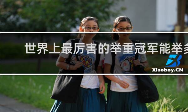 世界上最厉害的举重冠军能举多少吨