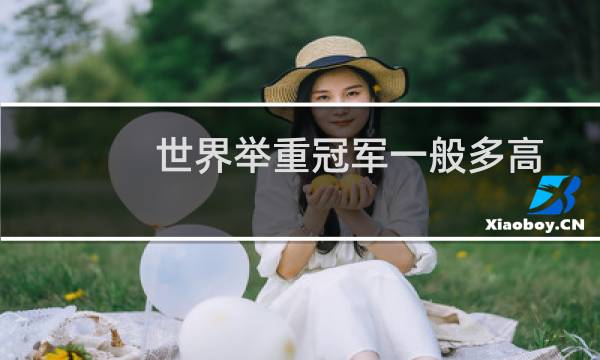 世界举重冠军一般多高