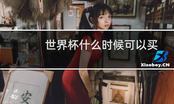 世界杯什么时候可以买