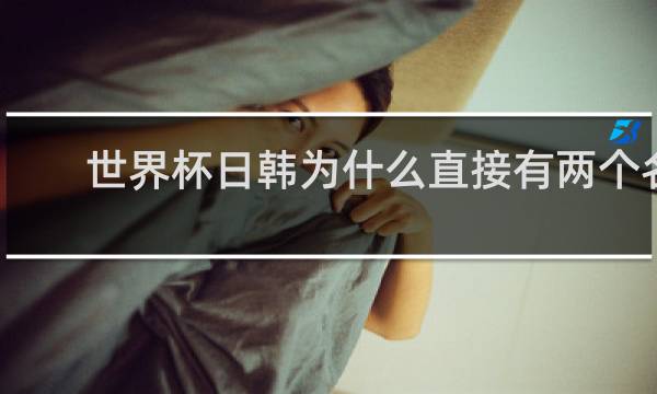 世界杯日韩为什么直接有两个名额