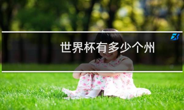 世界杯有多少个州