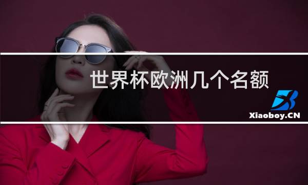 世界杯欧洲几个名额