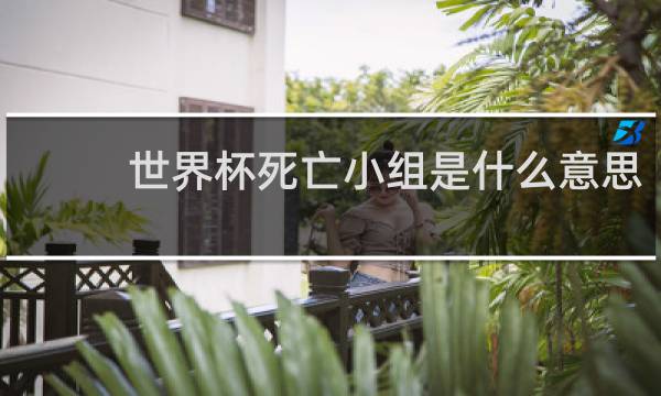 世界杯死亡小组是什么意思