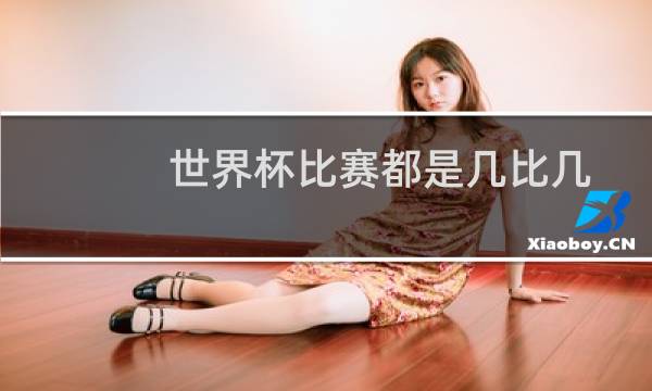 世界杯比赛都是几比几