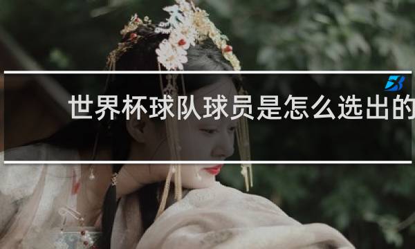 世界杯球队球员是怎么选出的