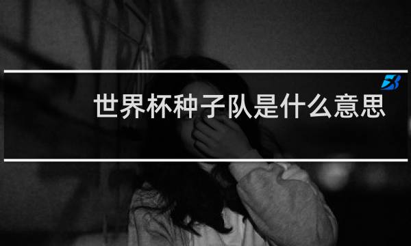 世界杯种子队是什么意思