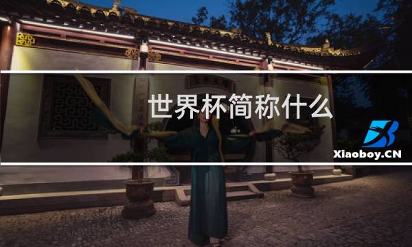 世界杯简称什么