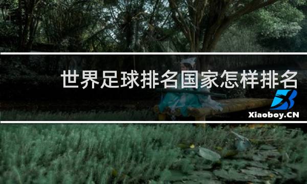 世界足球排名国家怎样排名