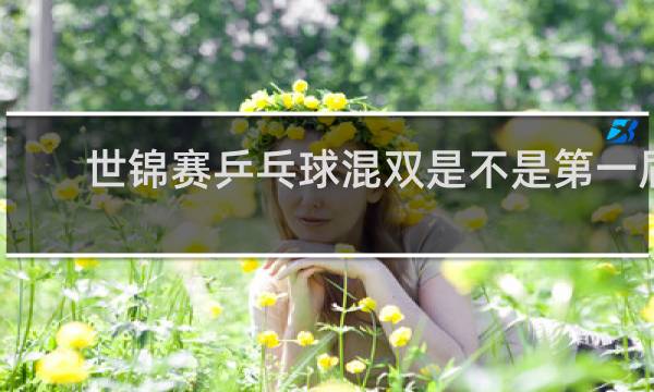 世锦赛乒乓球混双是不是第一届