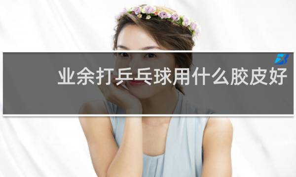 业余打乒乓球用什么胶皮好