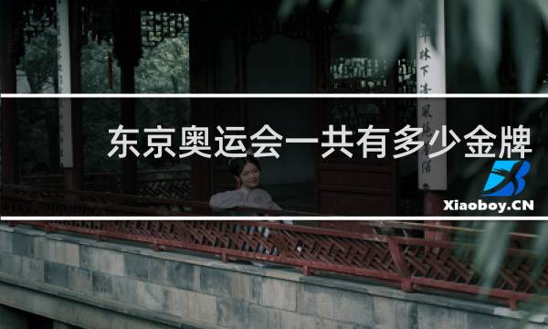 东京奥运会一共有多少金牌