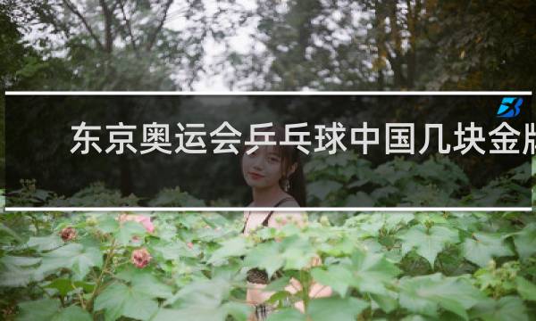 东京奥运会乒乓球中国几块金牌