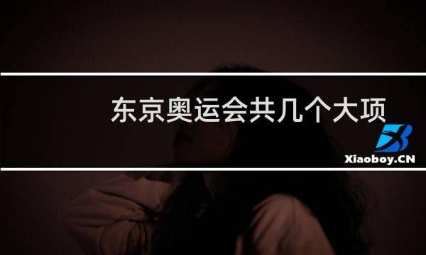 东京奥运会共几个大项