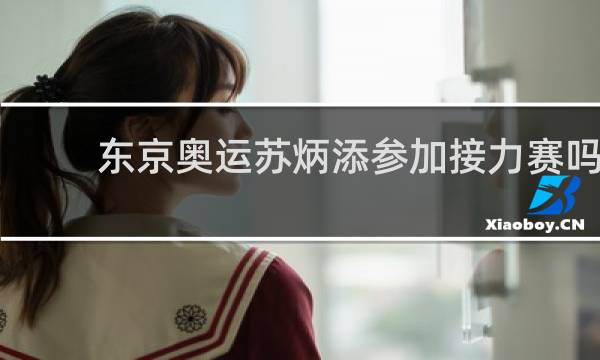 东京奥运苏炳添参加接力赛吗