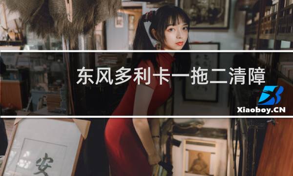 东风多利卡一拖二清障车评测之外观篇