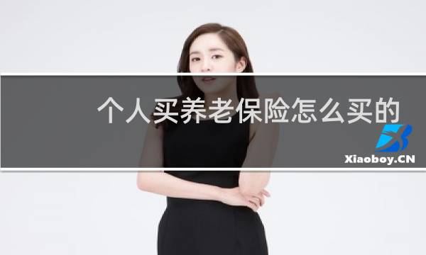 个人买养老保险怎么买的