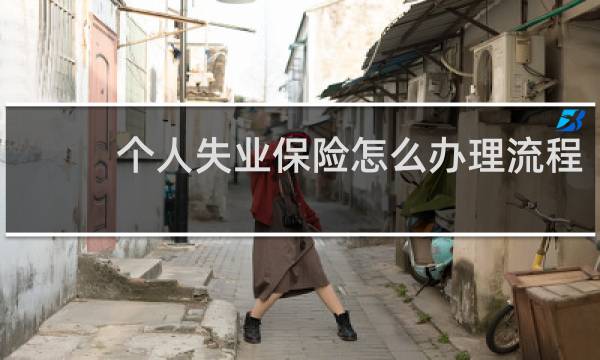 个人失业保险怎么办理流程