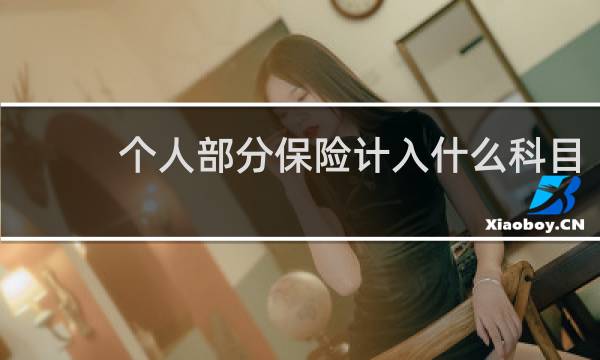 个人部分保险计入什么科目