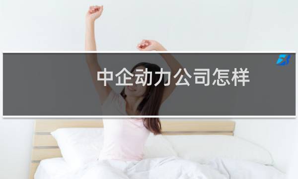 中企动力公司怎样（中企动力公司怎么样呀）图片