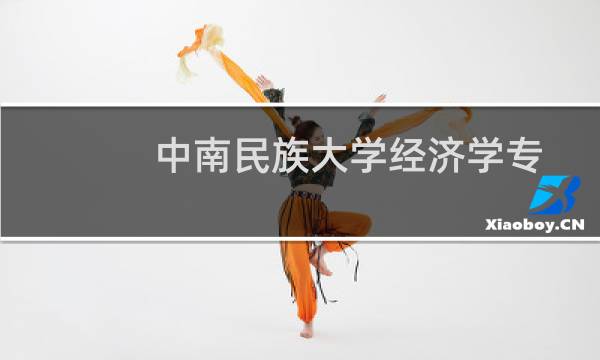 中南民族大学经济学专业好不好 排名多少位 全国第114名