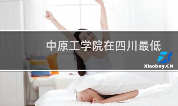 中原工学院在四川最低多少分(含2023-2024专业分) 往年最低486分