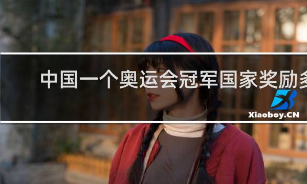 中国一个奥运会冠军国家奖励多少钱