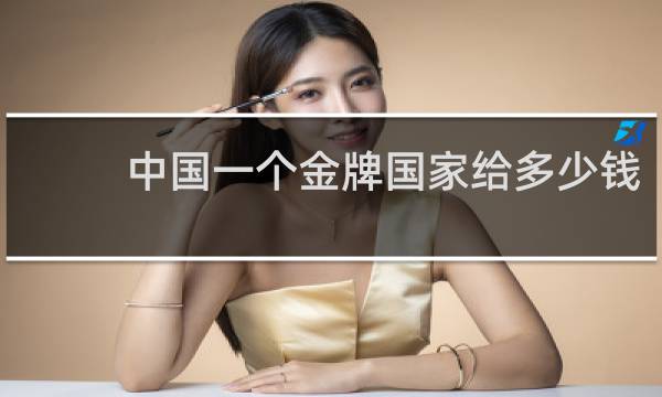 中国一个金牌国家给多少钱
