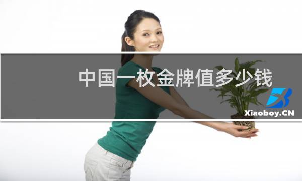 中国一枚金牌值多少钱
