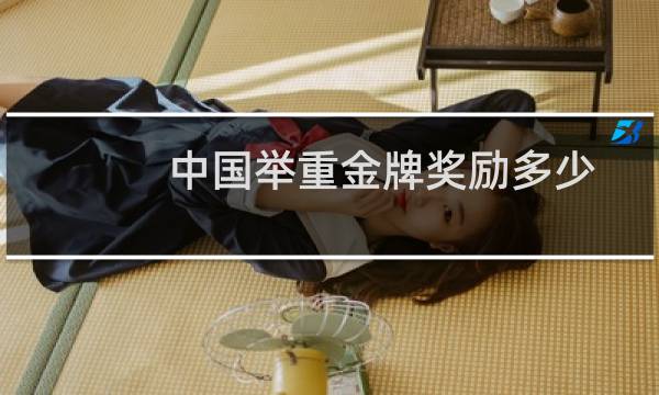 中国举重金牌奖励多少