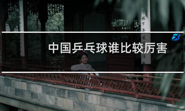 中国乒乓球谁比较厉害
